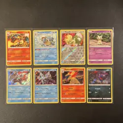 Pokemon Card Lot 8 Cards | TCG | Mixed Sun And Moon Assorted - Image 1