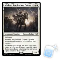 ADELINE, RESPLENDENT CATHAR March Of The Machine: Commander Magic MTG MINT CARD - Image 1