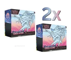 PRESALE 2 x Pokemon TCG Chaos Rising Pokemon Center ETB Elite Trainer Box Sealed - Image 1