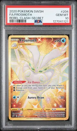 Pokemon TCG Rebel Clash: Frosmoth 204/192 PSA 10 - Image 1
