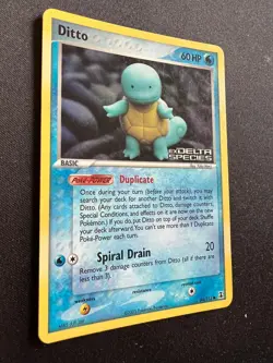 2005 Pokemon Ditto Stamped Delta Species Holo Rare Squirtle 64/113 - Image 4