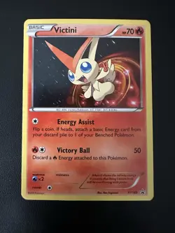 Pokemon Victini XY189 Black Star Promo Holo - Image 1