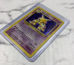 Pokemon TCG Alakazam Base Set 1/102 Holo 1999-2000 Wizards Base Set Holo Rare - Image 5