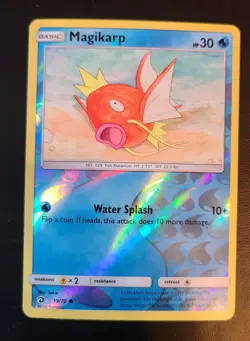 Pokemon TCG Dragon Majesty Magikarp Reverse Holo 19/70 NM - Image 1