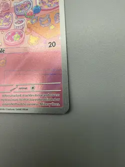 Pokemon TCG Milcery 152/142 Sv07: Stellar Crown Illustration Rare Holo Nice! - Image 4