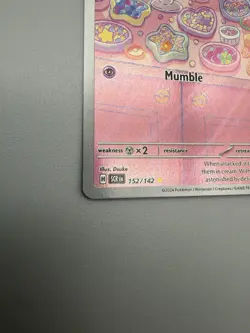Pokemon TCG Milcery 152/142 Sv07: Stellar Crown Illustration Rare Holo Nice! - Image 5