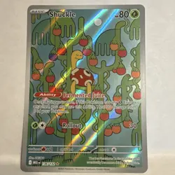 The Pokemon Company Shuckle 136/132 Me01: Mega Evolution Rare Holo 80HP - Image 1
