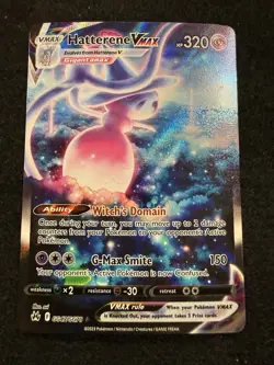 Pokemon Hatterene VMAX GG47 from Crown Zenith Galarian Gallery in NM condition! - Image 1