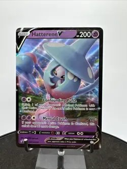 Pokemon TCG Hatterene V Sword & Shield SWSH055 Holo Promo Promo - Image 2