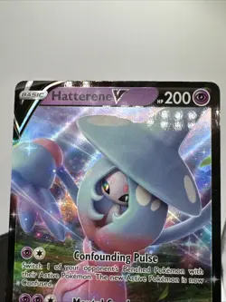 Pokemon TCG Hatterene V Sword & Shield SWSH055 Holo Promo Promo - Image 5