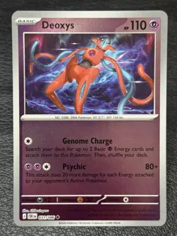 Deoxys (Normal) 031/086 - Reverse Holo - Pokemon TCG: Chaos Rising - English NM - Image 1