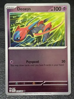 Deoxys (Speed) 034/086 - Reverse Holo - Pokemon TCG: Chaos Rising - English NM - Image 1