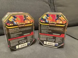 2 Tins - Pokemon TCG Mega Charizard ex X & Y Tins Sealed - Image 2