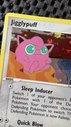 Pokemon Jigglypuff 65/112 EX FireRed & LeafGreen Reverse Holo rare LP - Image 3