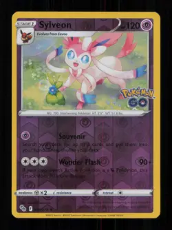 REVERSE HOLO SYLVEON RARE HOLO 035/078 NM POKEMON - Image 1