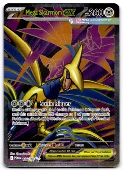 Mega Skarmory ex 106/088 Ultra Rare Perfect Order Pokemon Near Mint - Image 1