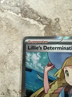 Pokemon TCG Lillie's Determination Full Art 169/132 Mega Evolution Near Mint - Image 2