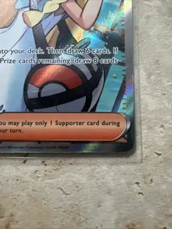 Pokemon TCG Lillie's Determination Full Art 169/132 Mega Evolution Near Mint - Image 4