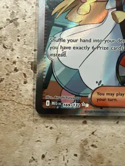 Pokemon TCG Lillie's Determination Full Art 169/132 Mega Evolution Near Mint - Image 5