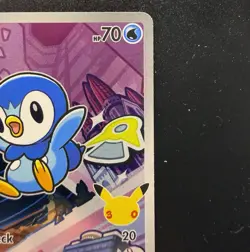 Piplup 042 First Partners Illustration Rare Black Star Promo Pokemon TCG MINT - Image 3