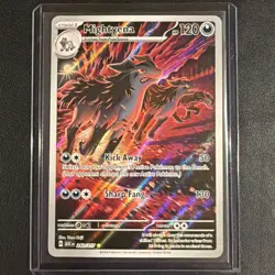 Mightyena 243/217 Illustration Rare Holo Pokemon Ascended Heroes NM - Image 1