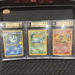 Pokemon Celebrations Charizard, Blastoise & Venusaur All bgs 9.5 gold - Image 1