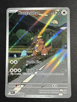 Pokemon TCG Kangaskhan 204/182 Sv10: Destined Rivals NM Condition - Image 1