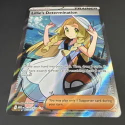 Pokemon TCG Lillie's Determination 169/132 Ultra Rare Mega Evolution MINT/NM - Image 2