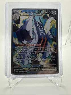 The Pokemon Company Pokemon TCG Archaludon ex 241/191 SV08 Full Art Holo - Image 1