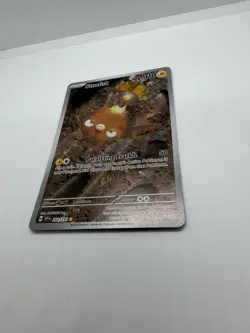 Pokemon Stunfisk Illustration Rare Full Art Holo 202/191 SV8 Basic HP 110 - Image 3