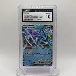 CGC 10 - 2023 Pokemon Suicune ex 010/034 - Blastoise & Deck Classic Collection - Image 1