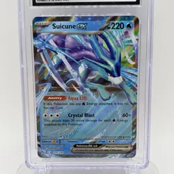 CGC 10 - 2023 Pokemon Suicune ex 010/034 - Blastoise & Deck Classic Collection - Image 3