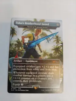 Tidus's Brotherhood Sword - Sword of Truth and Justice Secret Lair Drop Regular - Image 1