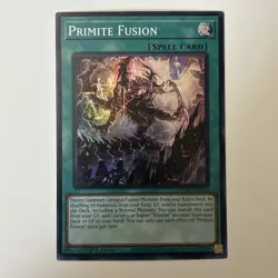 Yugioh Primite Fusion DUAD-EN065 1st Edition Super Rare NM - Image 1