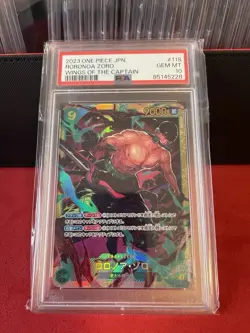 One Piece TCG Roronoa Zoro OP06-118 SEC JPN. PSA 10 - Image 1