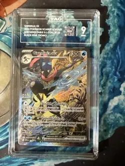 Greninja ex 132 Sv: Scarlet & Violet Promo Cards Holo TAG 9 - Image 1