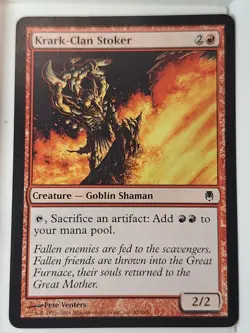 Krark-Clan Stoker - Darksteel - Magic the Gathering MTG Nice! - Image 1