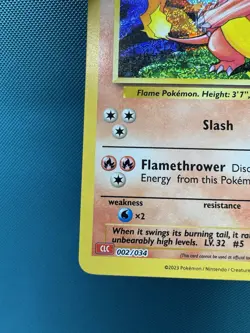 Charmeleon Trading Card Game Classic 002/034 NM 2512 - Image 4