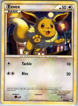 Eevee 56/95 Non Holo Call of Legends - Pokemon Card - NM - Image 1