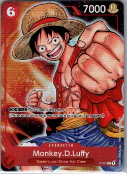 Monkey.D.Luffy Premium Card Collection -BANDAI CARD GAMES Fest. 23-24 P-001 - NM - Image 1