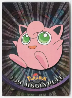 Jigglypuff #39 Topps Trading Cards Series 1 Pokemon Moderately Played - Image 1