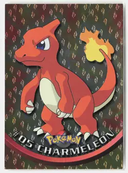 Charmeleon #5 Topps Trading Cards Series 1 Pokemon Moderately Played - Image 1