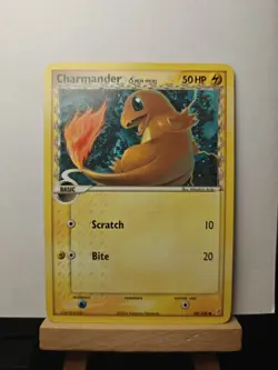 Charmander (Delta Species) 49/100 Crystal Guardians Common Pokemon Card - MP - Image 1
