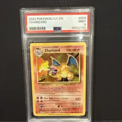 Charizard 003/034 Trading Card Game Classic Holo - PSA 9 - Image 1