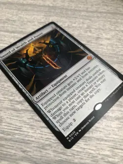 MTG Sword of Wealth and Power 0026 The Big Score Magic NM FREE SHIPPING - Image 2