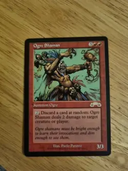 MTG - Ogre Shaman - Exodus - Image 1