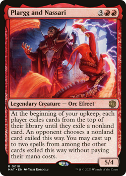 Plargg and Nassari [March of the Machine: The Aftermath] Magic MTG - Image 1