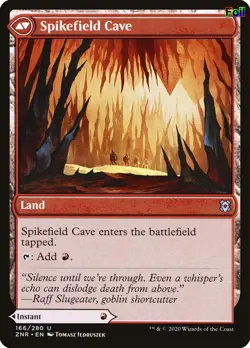 MTG Spikefield Hazard [ZNR - 166] LP Foil 4-50 - Image 2