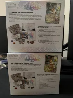 Pokemon TCG Prismatic Evolutions Elite Trainer Box ETB - Factory Sealed Lot x2 - Image 2