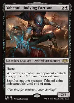 Yahenni, Undying Partisan (Near Mint NM) MTG Magic - Tarkir: Dragonstorm (TDC) - Image 1
